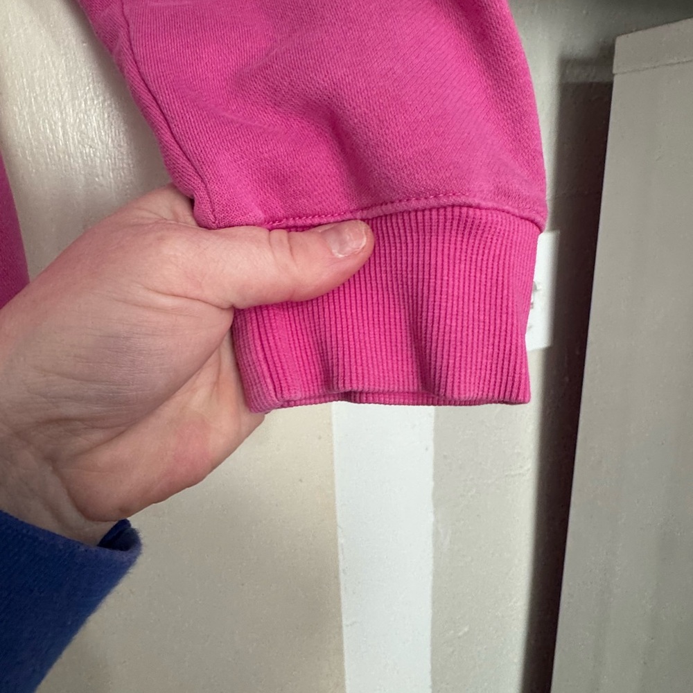 Adidas Women's Pink Zip-Up Hoodie - Picture 7 of 8